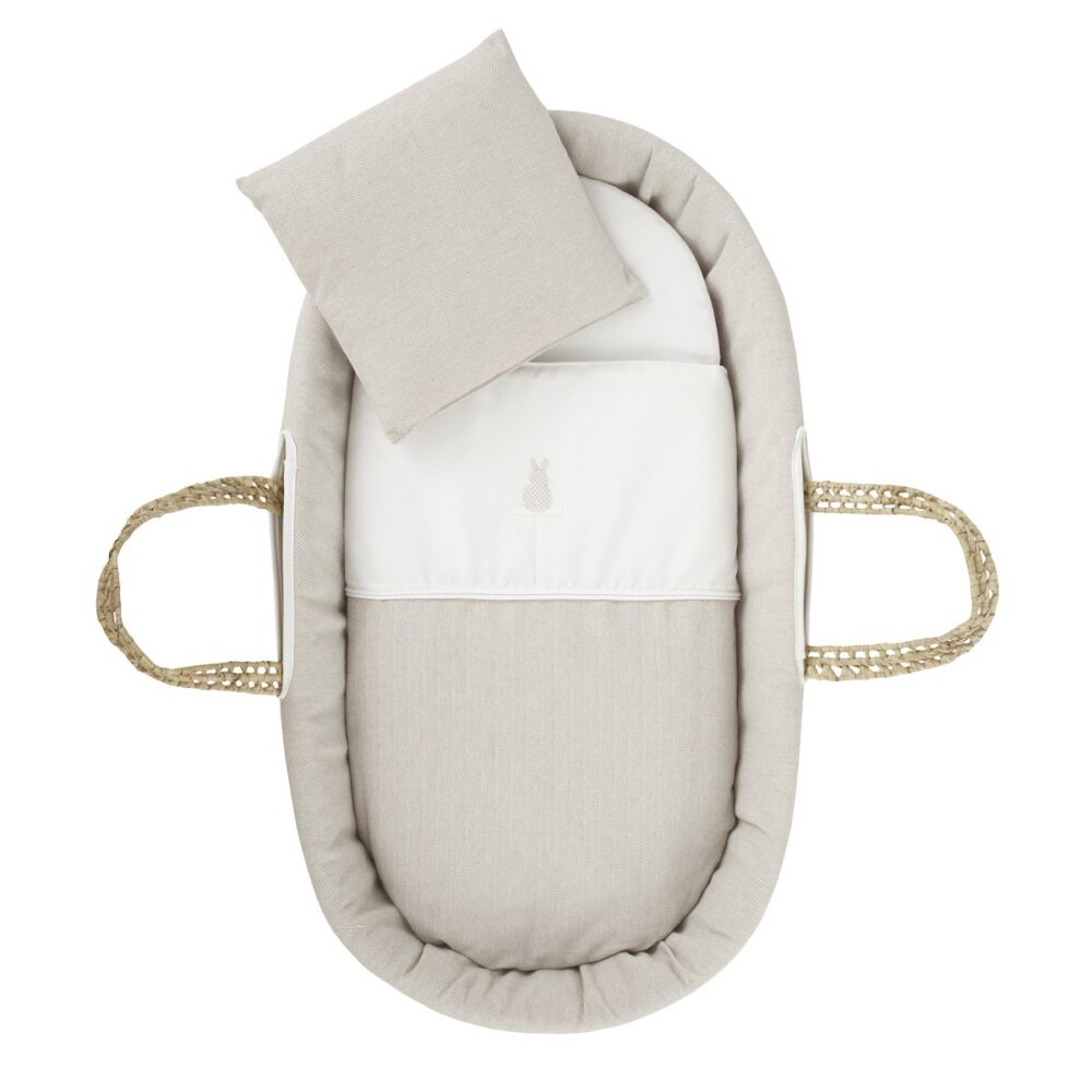 Moises De Palma Acolchado Une Lino Beige 39X80X25 Cm Cambrass - Imagen 3