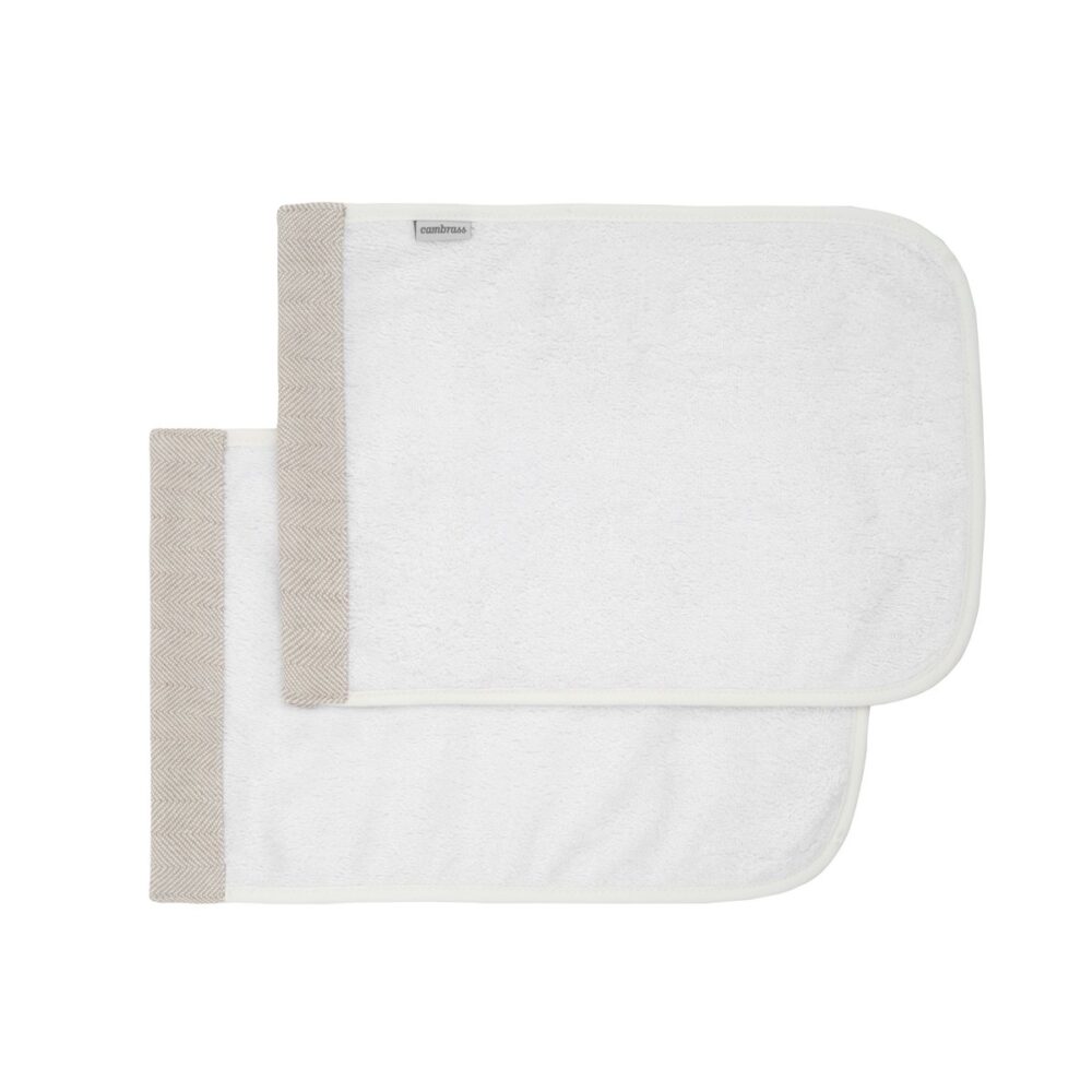 Juego 2 Toallas Lino Beige 25X35X1 Cm Cambrass - Imagen 2