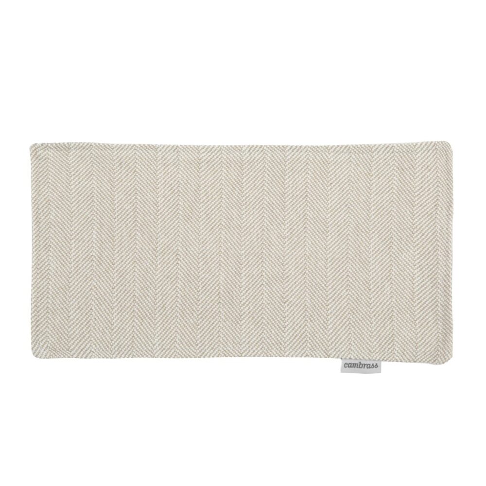 Seca Babas Lino Beige 29.5X15.5X1 Cm Cambrass
