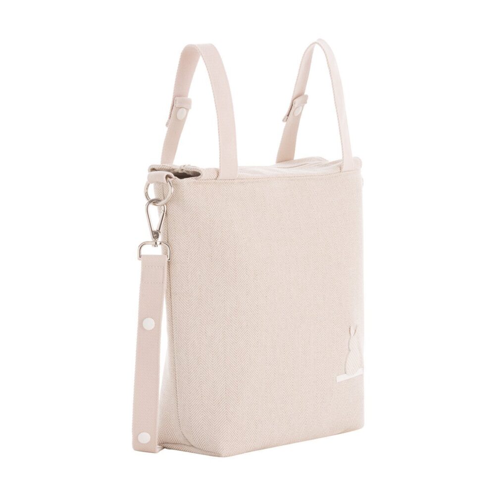 Bolso Talega Lino Beige 12X40X35 Cm Cambrass - Imagen 3