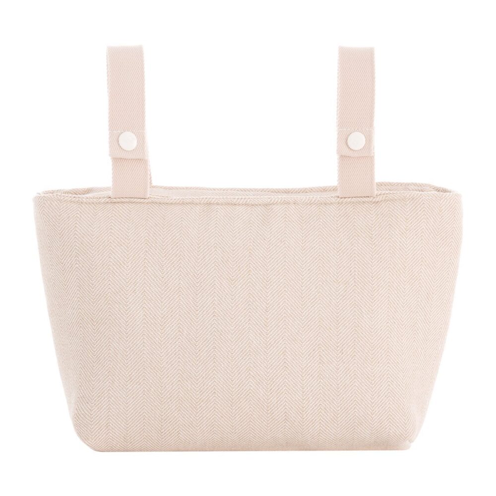 Bolso Organizador Lino Beige 13X38X20 Cm Cambrass - Imagen 2