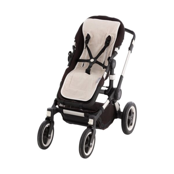 Colchoneta Silla Universal Lino Beige 35X85X1 Cm Cambrass