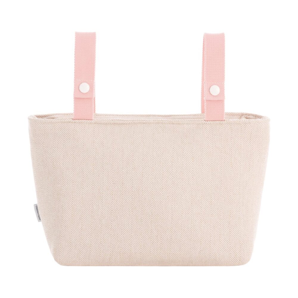 Bolso Organizador Lino Rosa 13X38X20 Cm Cambrass - Imagen 2