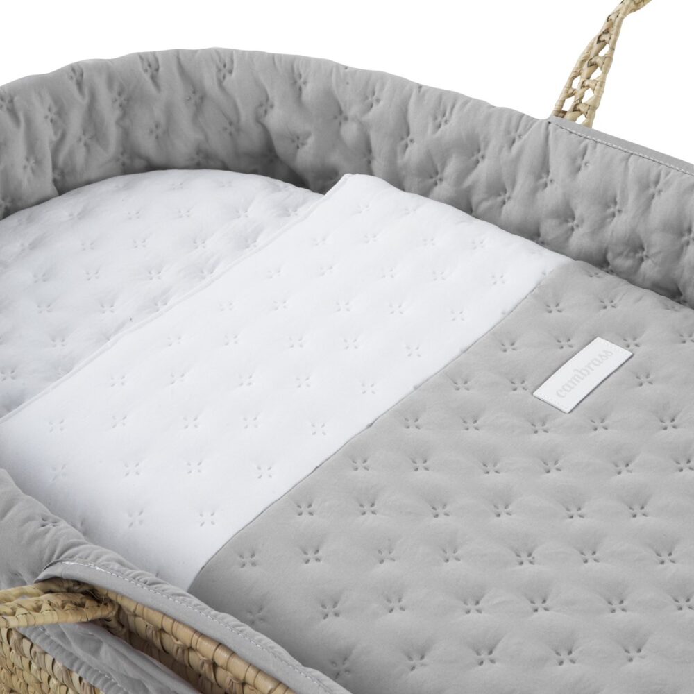 Moises De Palma Acolchado Une Soft Gris 39X80X25 Cm Cambrass - Imagen 2