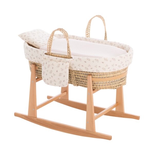 Moises Bebe Mio Cuco + Patas Annapolis Flores/Lavanda 49X80X61 Cm Cambrass