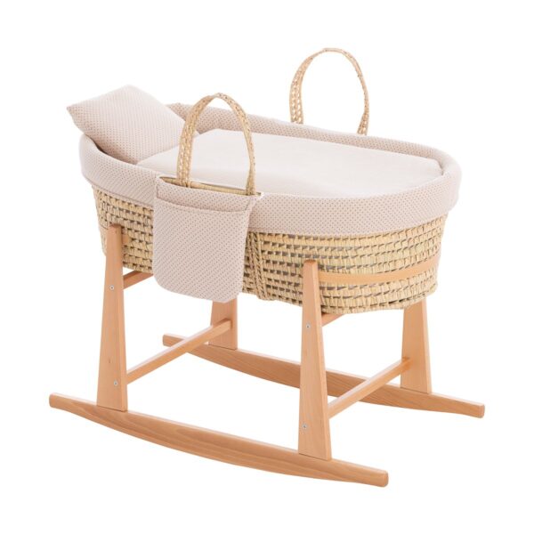 Moises Bebe Mio Cuco + Patas Topeka Topos/Beige 49X80X61 Cm Cambrass
