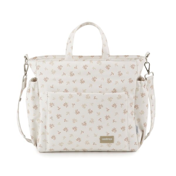 Bolso Maternal Pack Branch Beige 16X43X37 Cm Cambrass