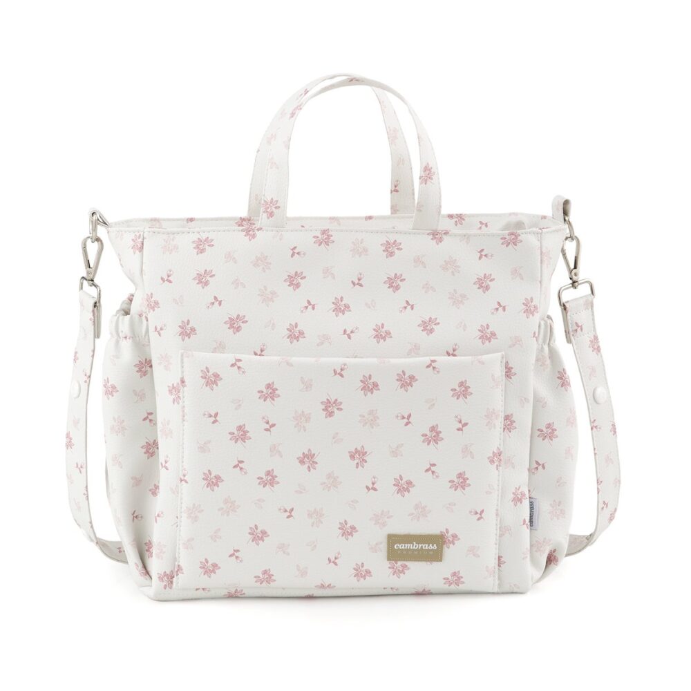 Bolso Maternal Pack Branch Rosa 16X43X37 Cm Cambrass