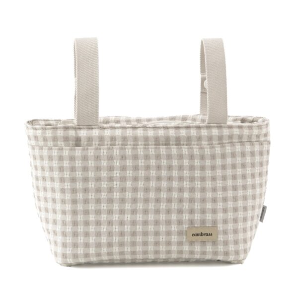 Bolso Organizador Vicky Beige 13X38X20 Cm Cambrass