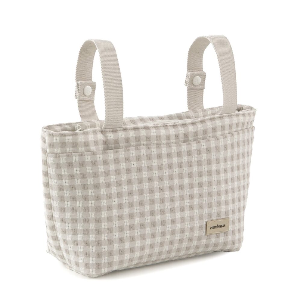 Bolso Organizador Vicky Beige 13X38X20 Cm Cambrass - Imagen 2