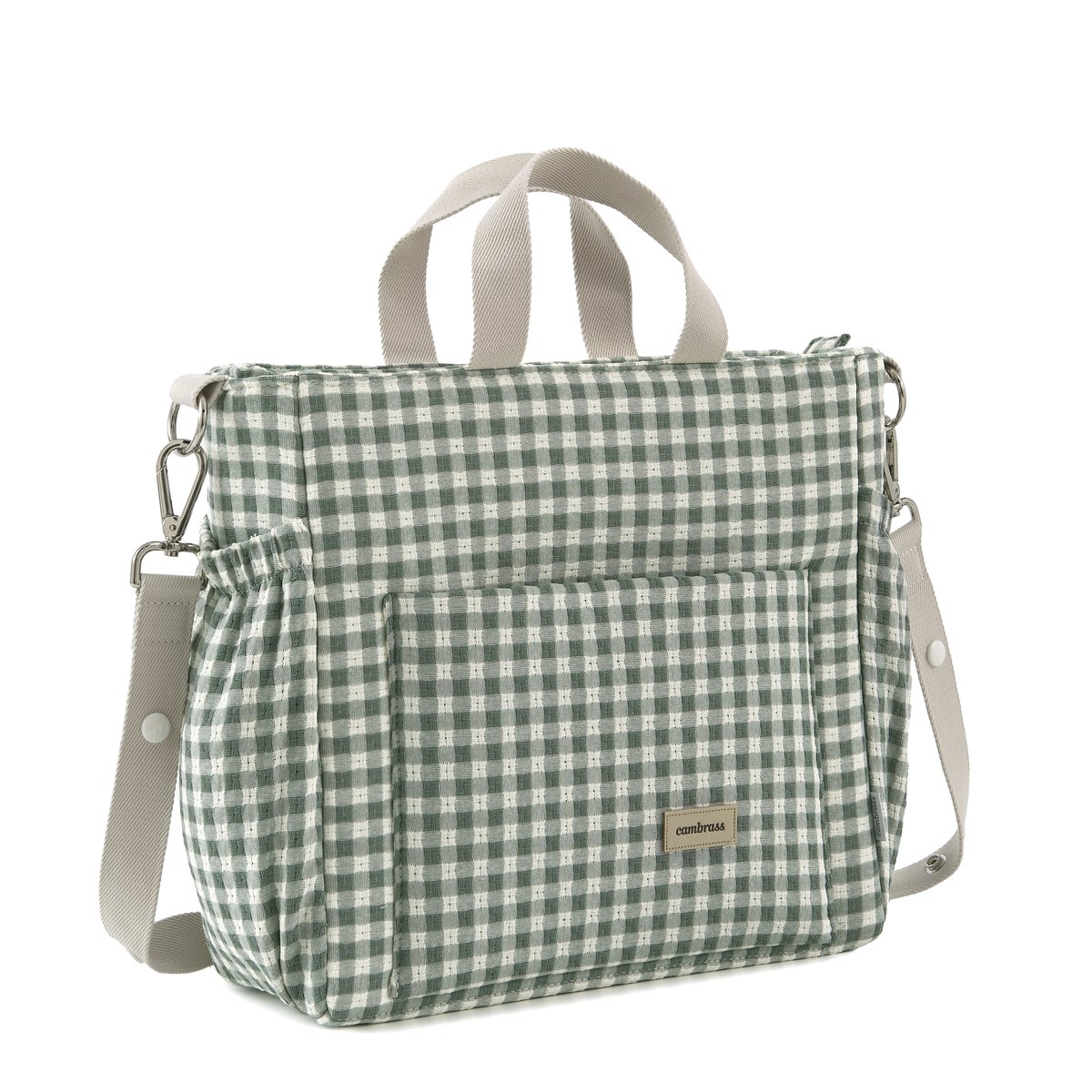 Bolso Maternal Pack Vicky Verde 16X43X37 Cm Cambrass - Imagen 2