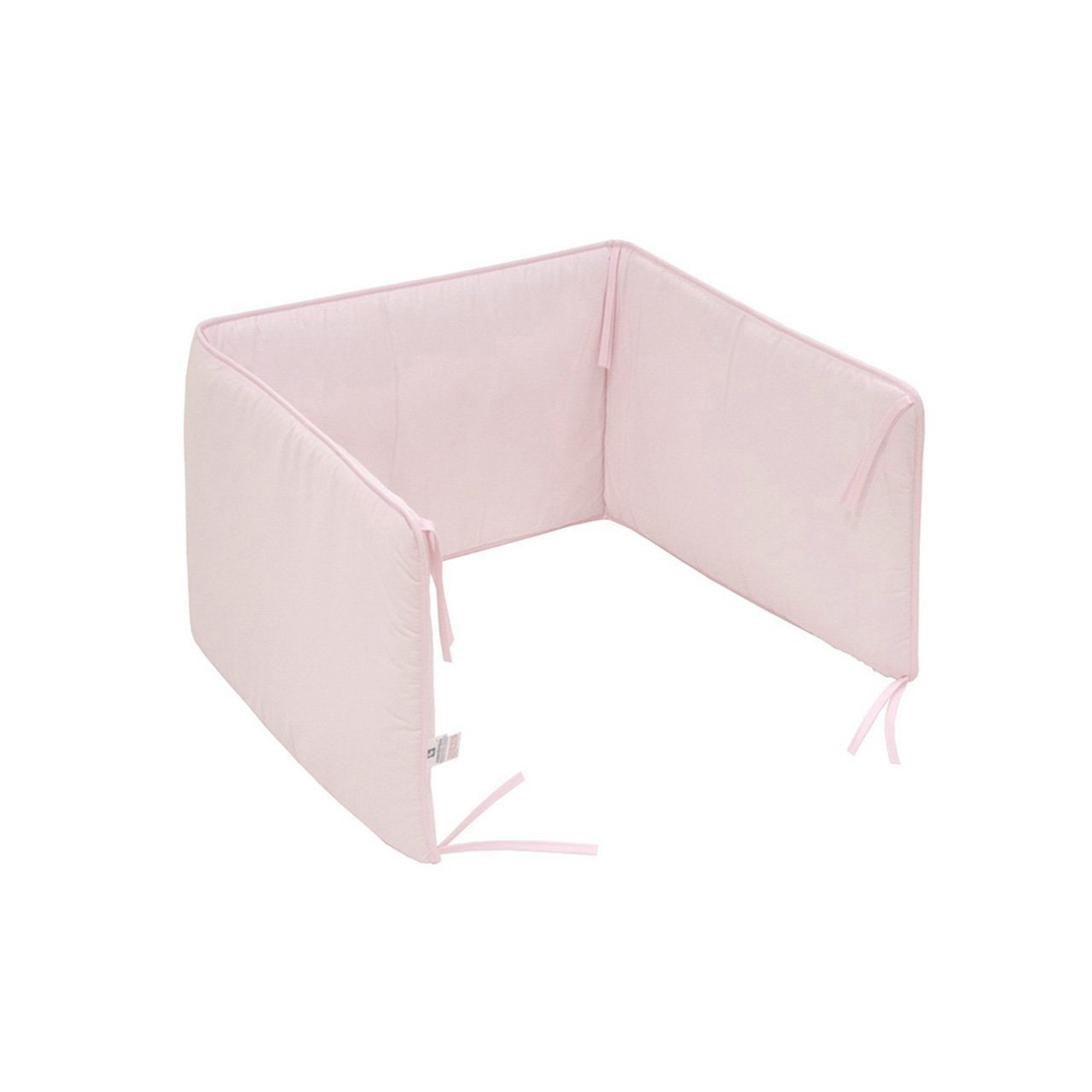 Protector 60 (Cuna 60) 180X40X3 Cm Liso E Rosa Empolvado Cambrass