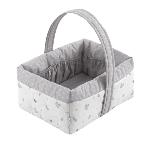 Cesta Canastilla 22.5X29X29 Cm Ardi Gris Cambrass
