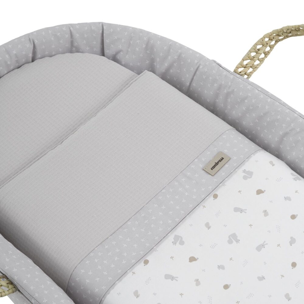 Moises De Palma Acolchado Une Ardi Gris 39X80X25 Cm Cambrass - Imagen 2
