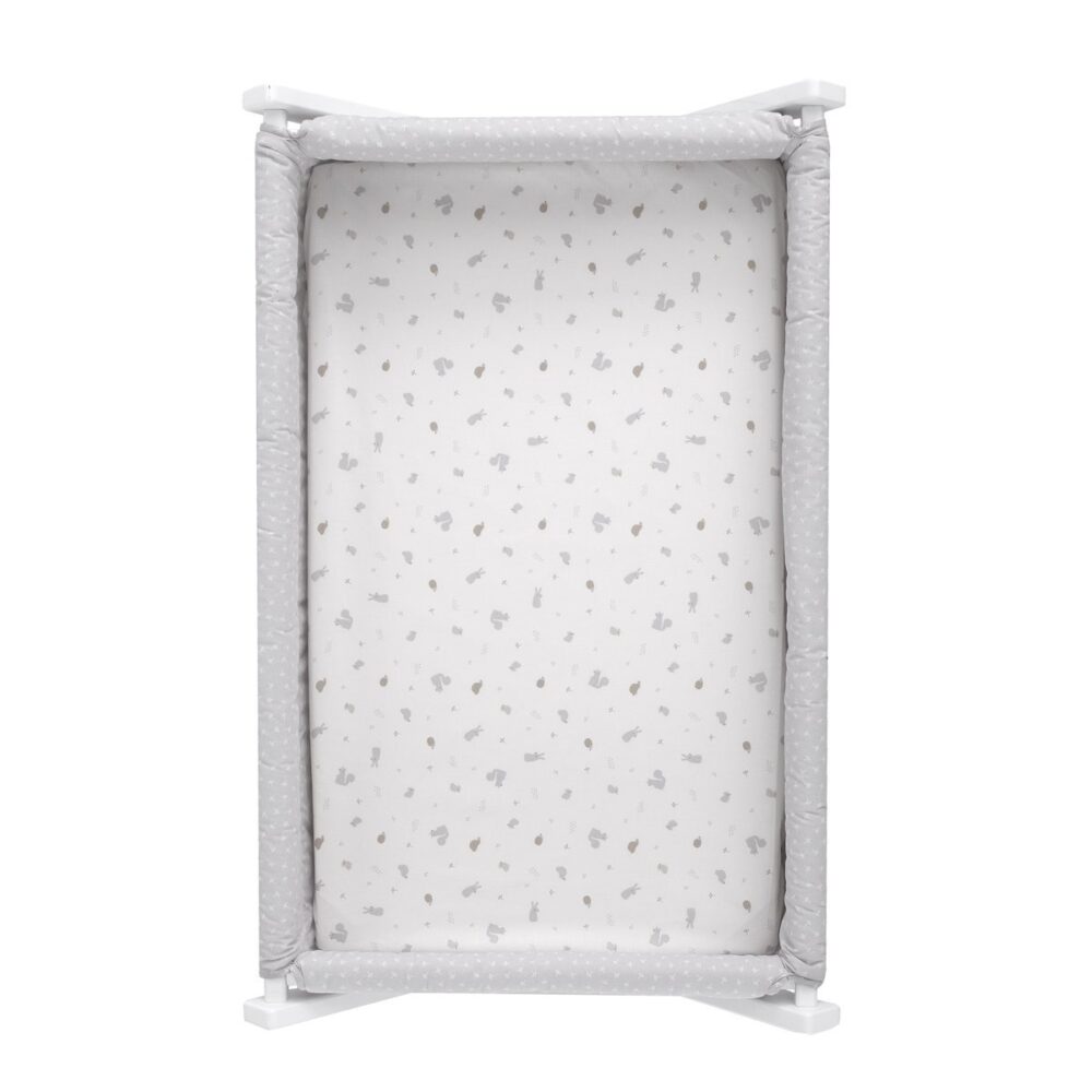 Bajera Minicuna Pack 2 Uds. 50X82X10 Cm Ardi Gris Cambrass - Imagen 6
