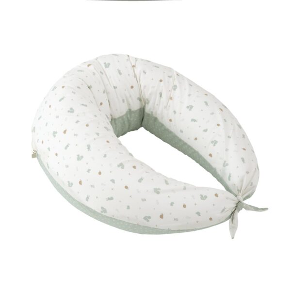 Cojin De Lactancia Luna 80X185X16 Cm Ardi Verde Cambrass