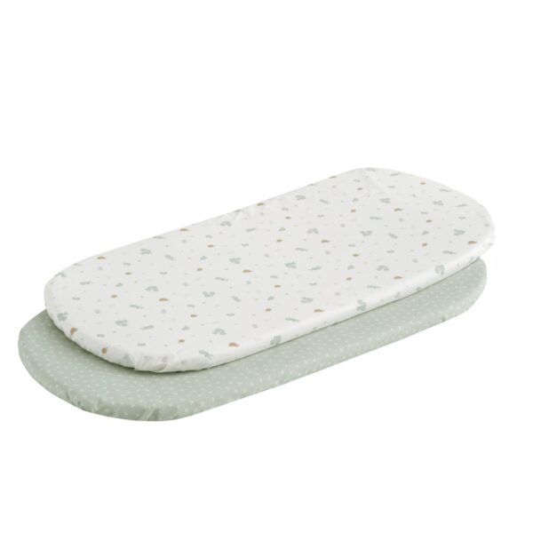 Bajera Moises/Carro Pack 2 Ud. 35X80X7 Cm Ardi Verde Cambrass