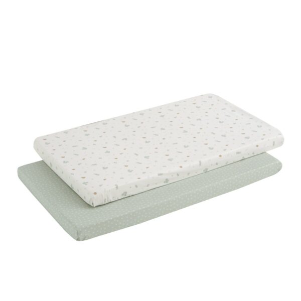 Bajera Minicuna Pack 2 Uds. 50X82X10 Cm Ardi Verde Cambrass
