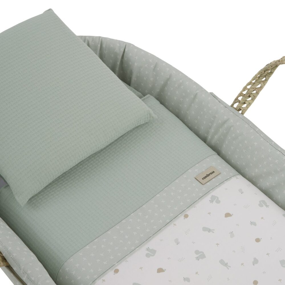 Moises Palma Acolch+Pata M.Bco Ardi Verde/Blanco 39X80X25 Cm Cambrass - Imagen 3