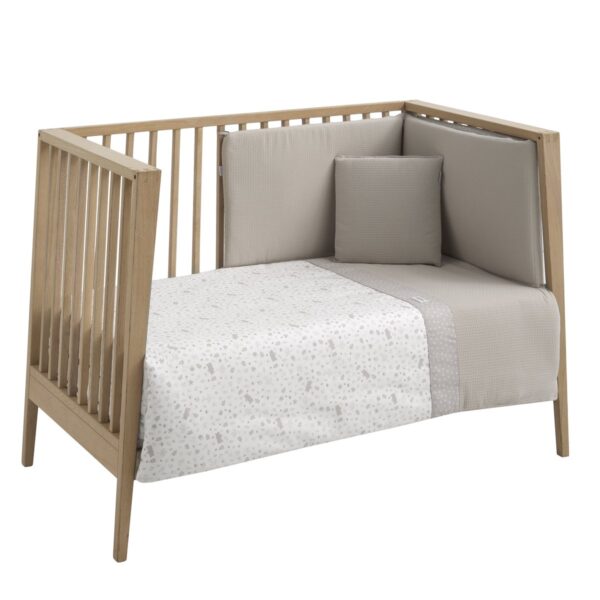 Jgo 2 Pcs.F.Nordica Cuna 70 Abete Beige 110X170X3 Cm Cambrass
