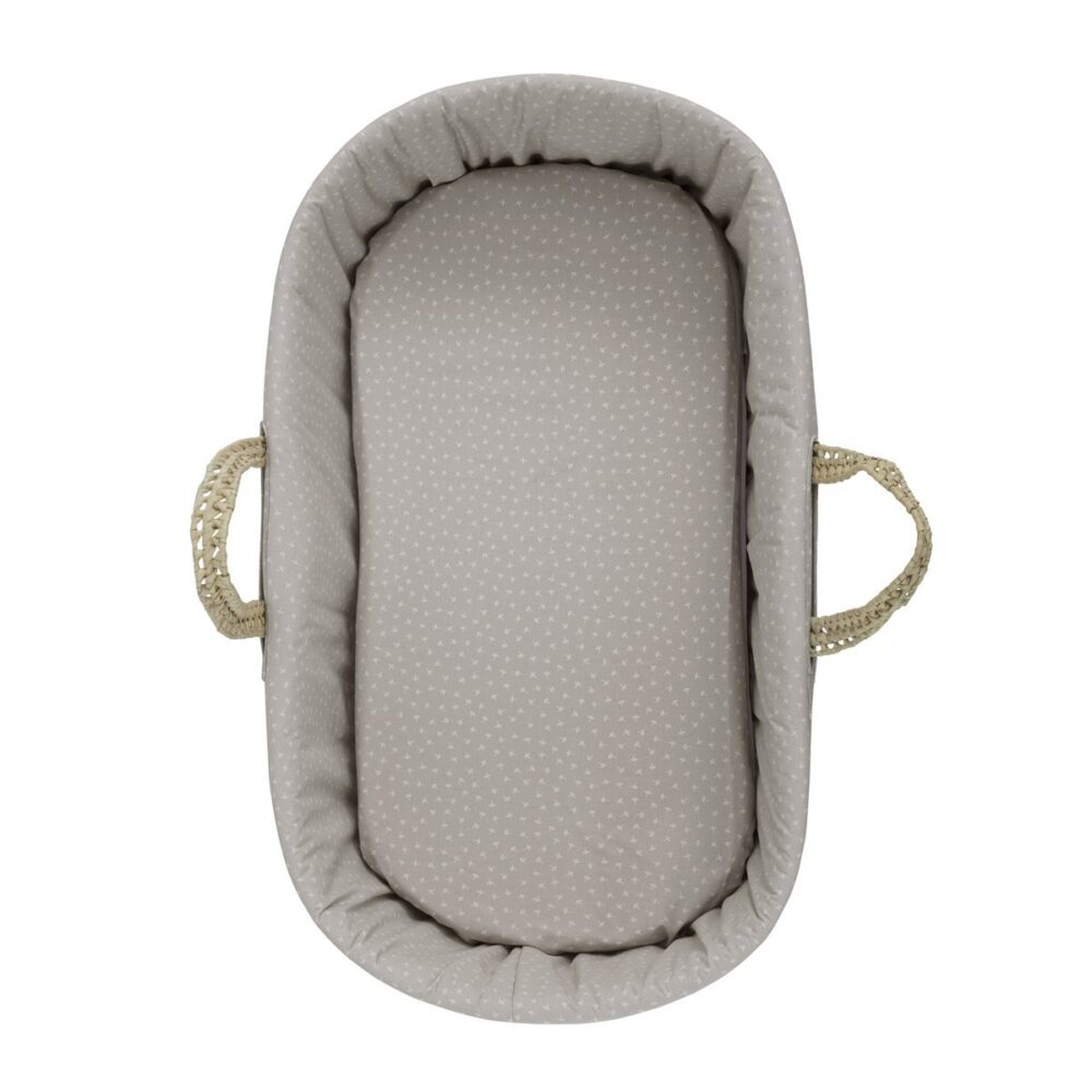 Bajera Moises/Carro Pack 2 Ud. 35X80X7 Cm Abete Beige Cambrass - Imagen 5