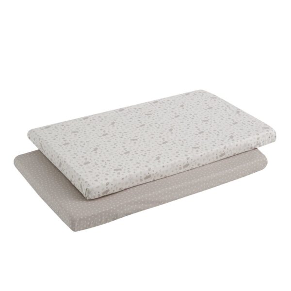 Bajera Minicuna Pack 2 Uds. 50X82X10 Cm Abete Beige Cambrass