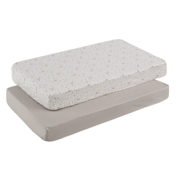 Bajera Cuna 60 Pack 2 Uds. 60X120X17 Cm Abete Beige Cambrass