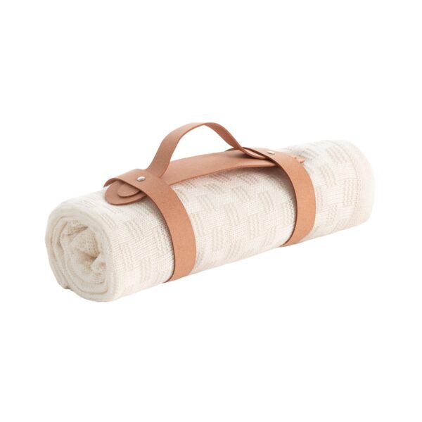 Manta Punto Bamboo 80X100X1 Cm Trama Ivory Cambrass
