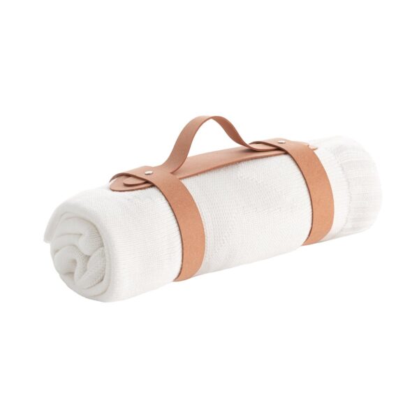 Manta Punto Bamboo 80X100X1 Cm Stelle Ivory Cambrass