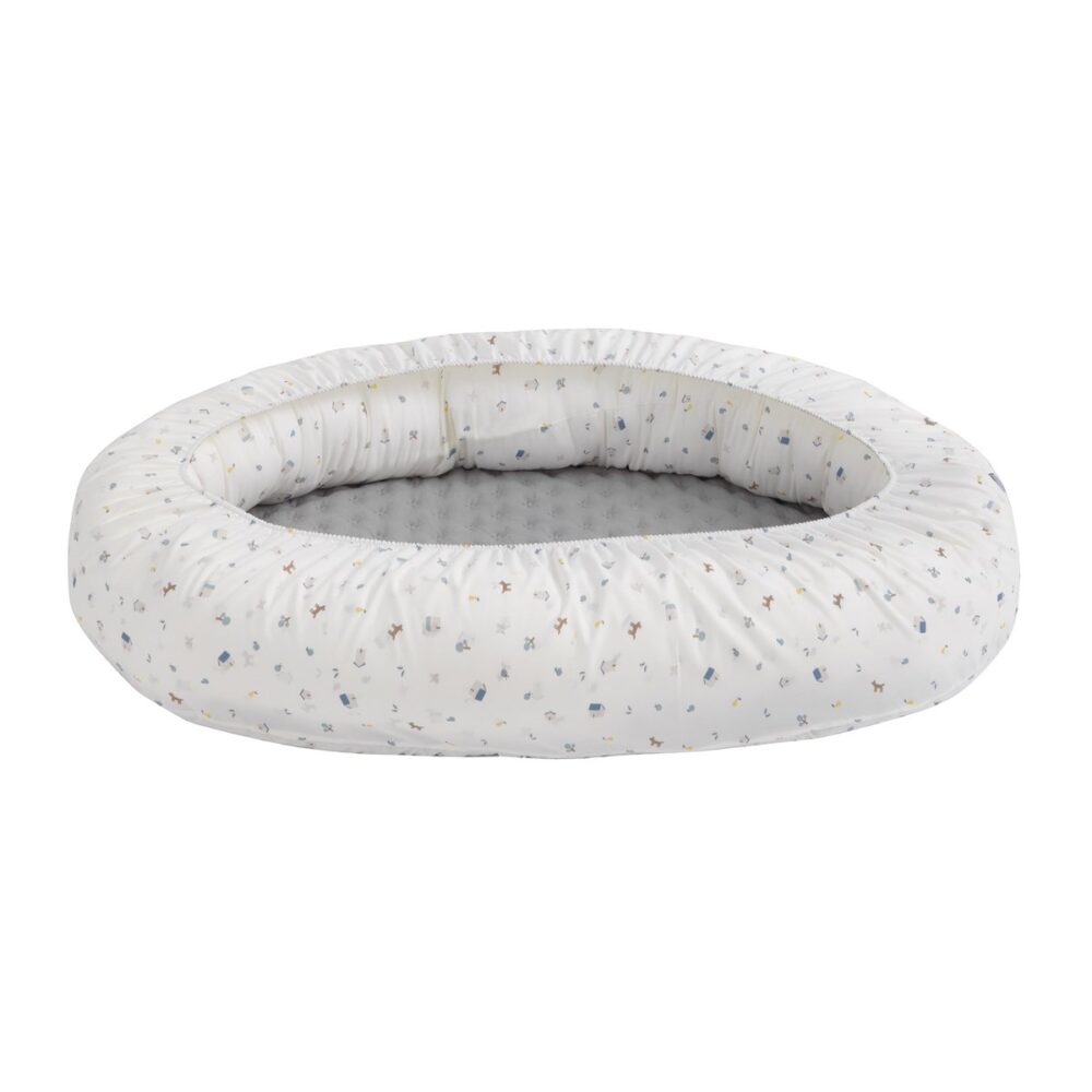 Cuna Nido Bebe House 55X90X15 Cm Azul Cambrass