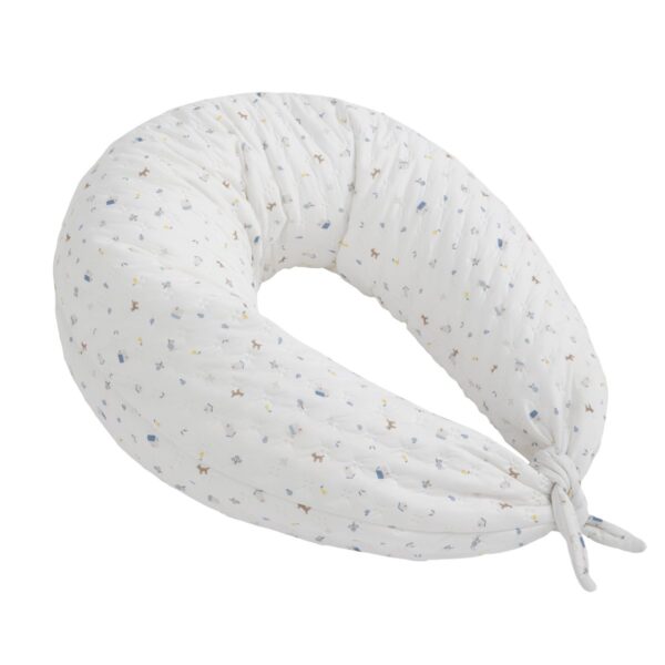 Cojin De Lactancia Luna 80X185X16 Cm House Azul Cambrass