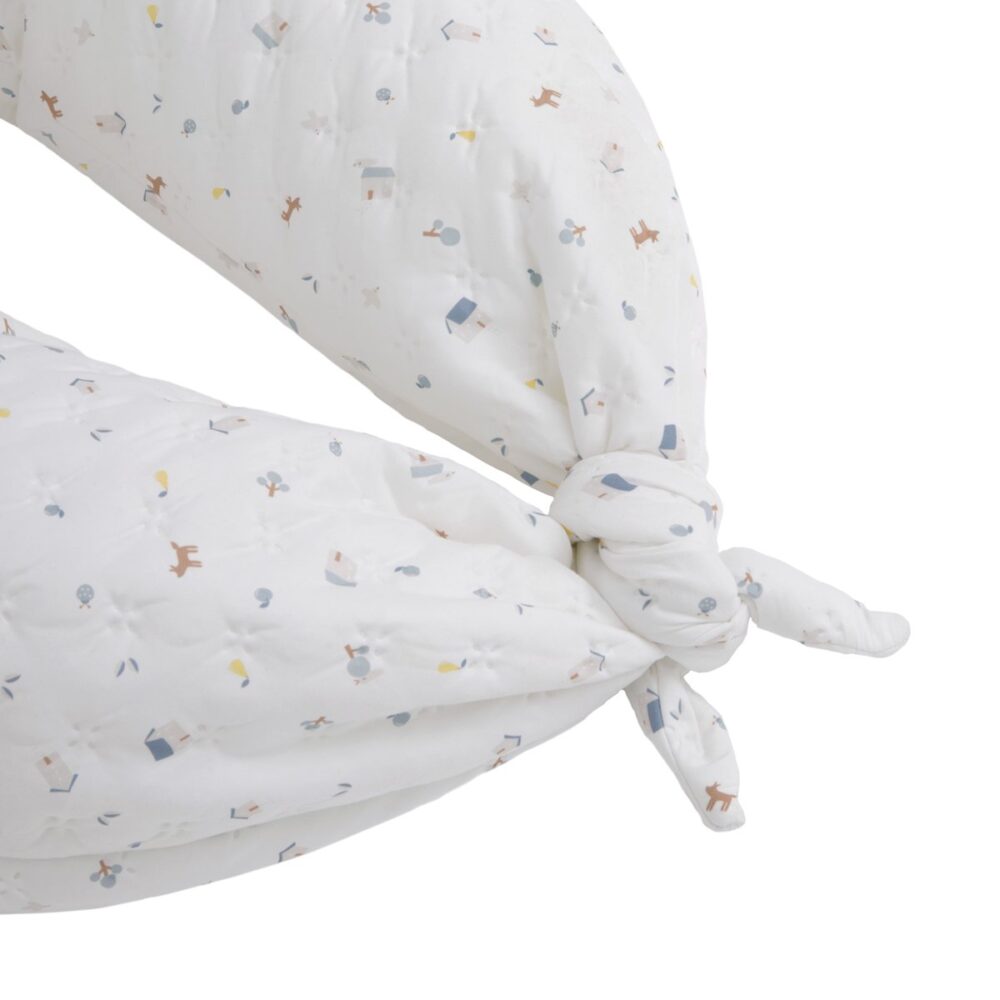 Cojin De Lactancia Luna 80X185X16 Cm House Azul Cambrass - Imagen 3