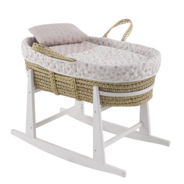 Moises Palma Acolch+Pata M.Bco Branch Rosa 39X80X25 Cm Cambrass