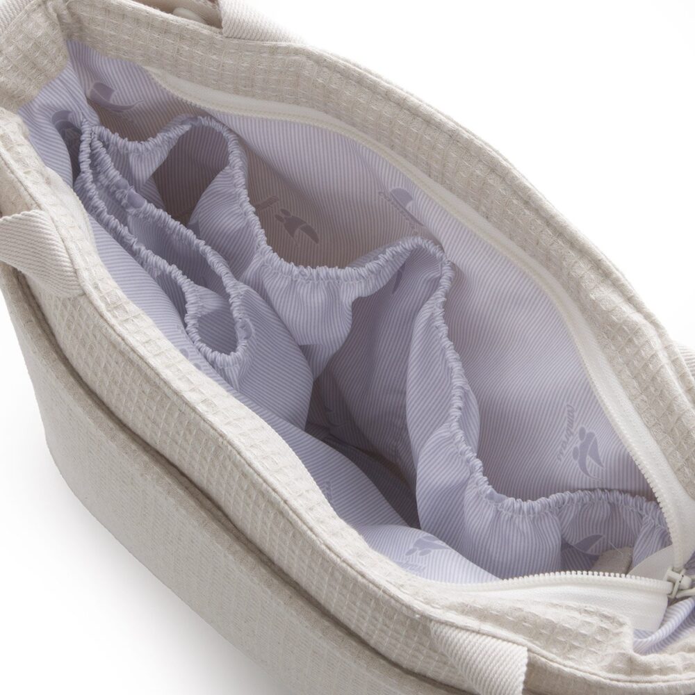 Bolso Organizador Xl Naturale Beige 15X38X28 Cm Cambrass - Imagen 3