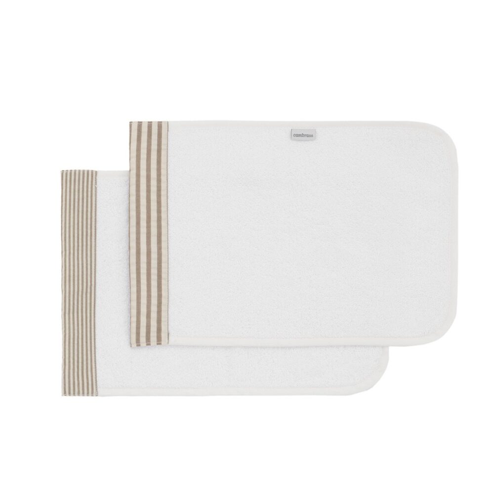 Juego 2 Toallas Derby Beige 25X35X1 Cm Cambrass - Imagen 2