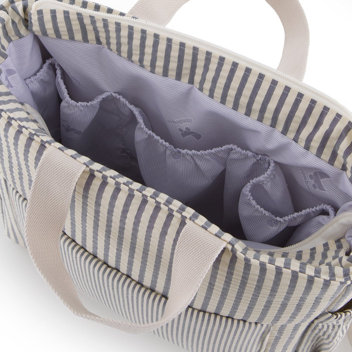Bolso Maternal Pack Derby Gris 16X43X37 Cm Cambrass - Imagen 3