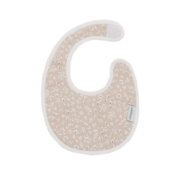 Babero Redondo Con Velcro Rustic Rosa 16X19X1 Cm Cambrass