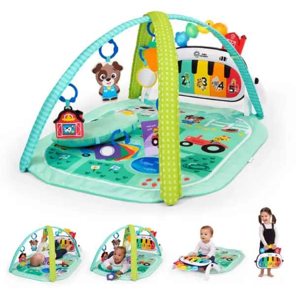Área de juegos 4 en 1 Kickin'Tunes Baby Einstein Farm Explorers