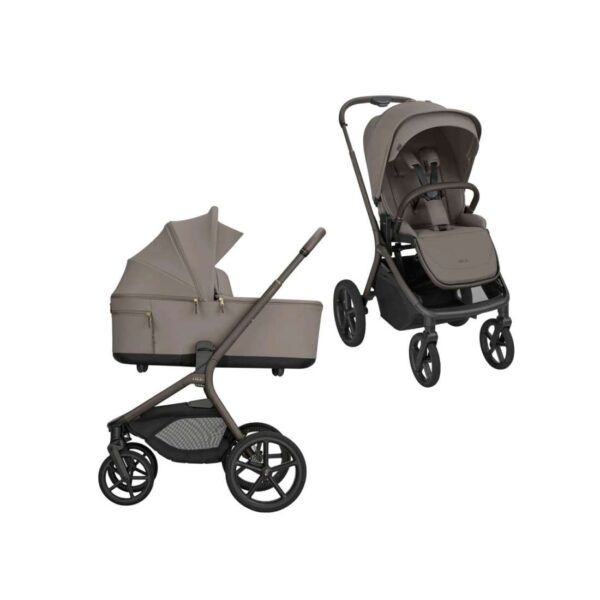 Carro kikkaboo goya plegado compato color mocca