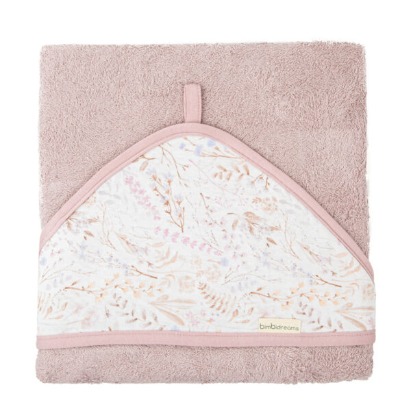 Capa de baño bebé Niza 31 Lila 100X100 - Bimbidreams