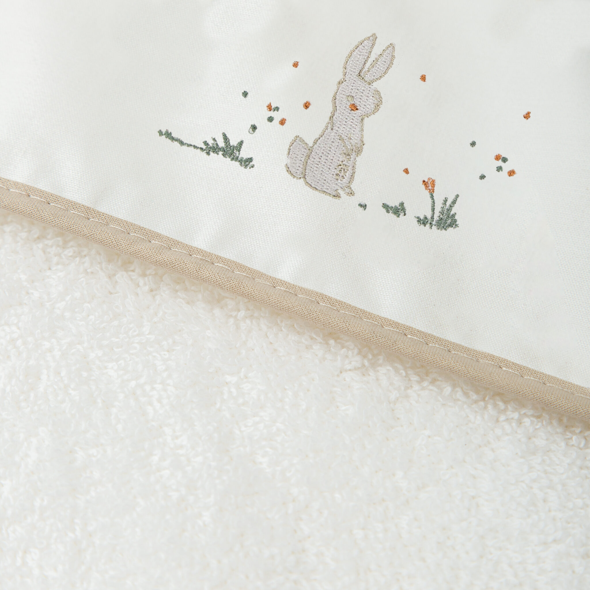 Capa de baño bebé Campo 10 B|Lino 100X100 - Bimbidreams - Imagen 2