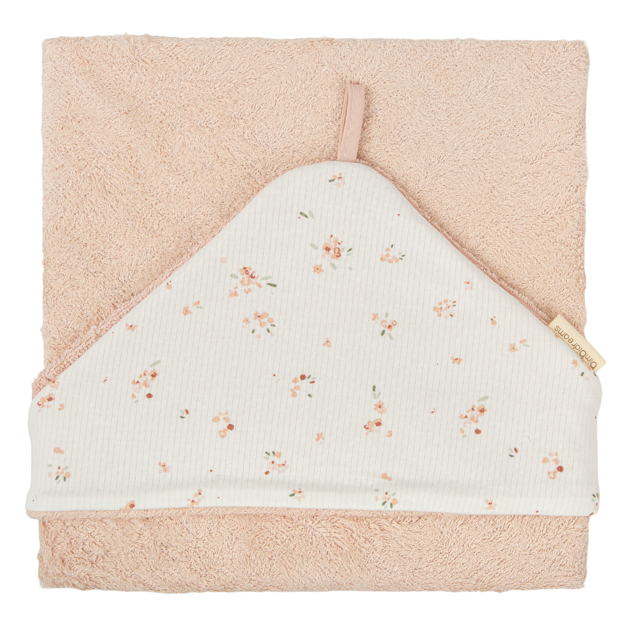 Capa de baño bebé Monet 04 Rosa 100x70 - Bimbidreams