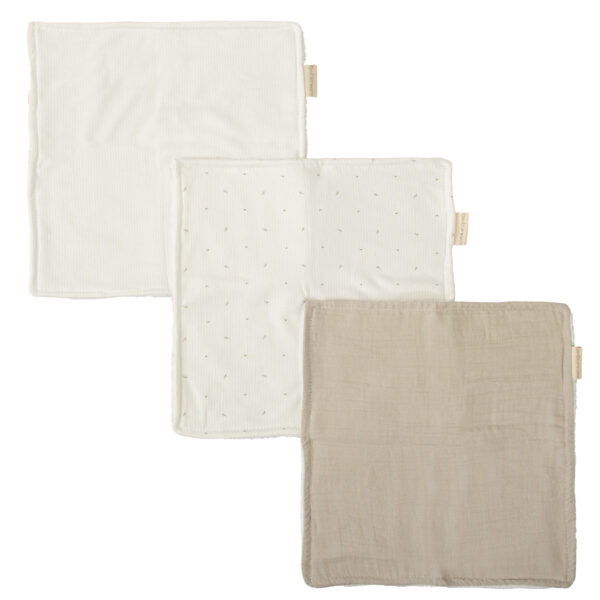 Toallita Bebé  -  set 3 Cornelia 16 B|Verde 30x30 - Bimbidreams