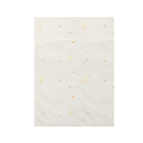 Sabana bajera punto Happy Forest 10 B|Lino Cuna (60x120) - Bimbidreams