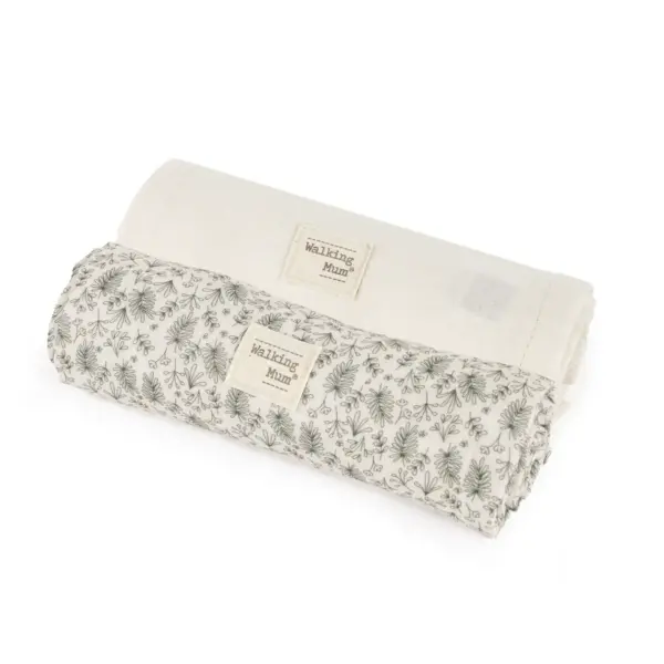Set/ 2 Muselinas 70x70 cm Gala Mint