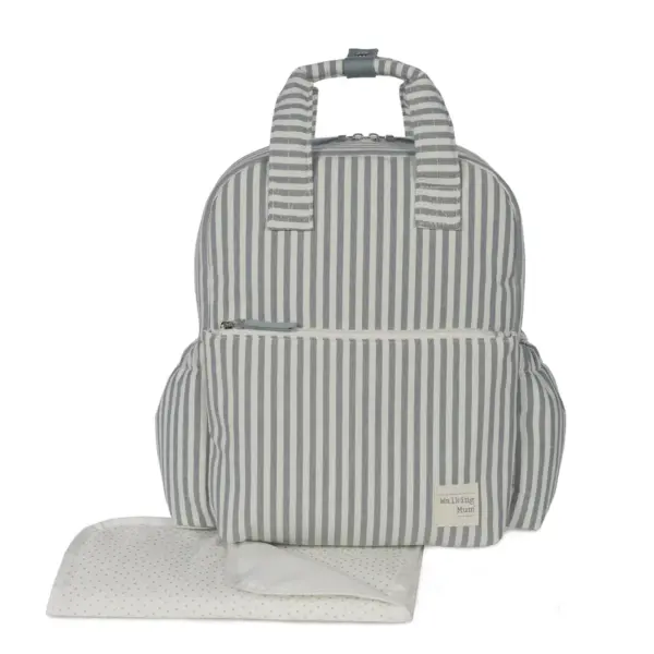 Mochila Praliné Rayas Matcha