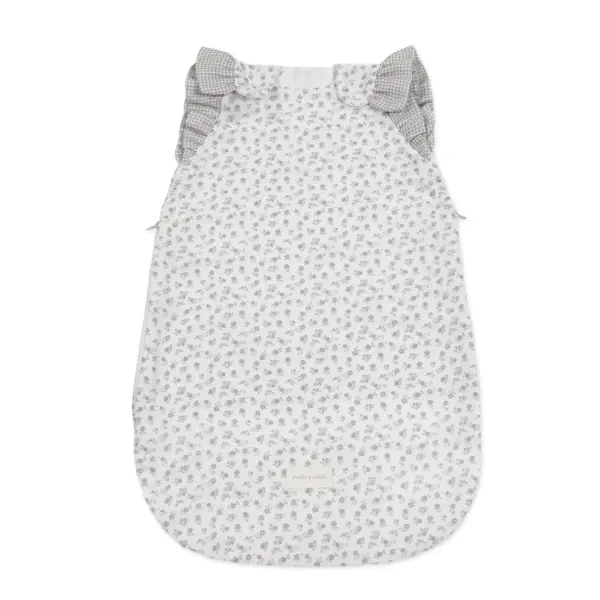 Saco Dormir verano Little Bloom Flor Gris TOG 0,5