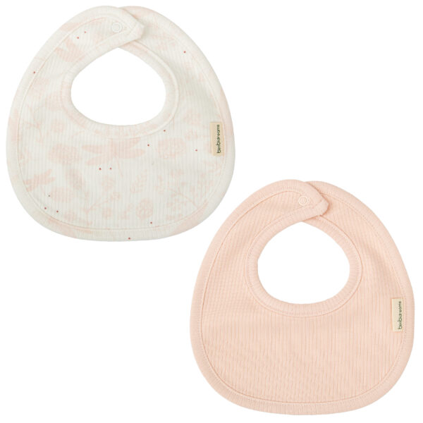 Babero pack 2 Dafne 14 B|Rosa 19x19 - Bimbidreams