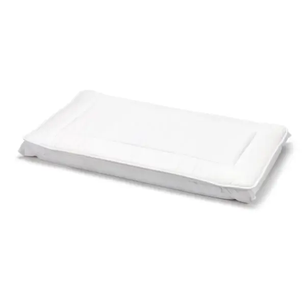 Super empapador minicuna 46x82x2 cm liso e blanco