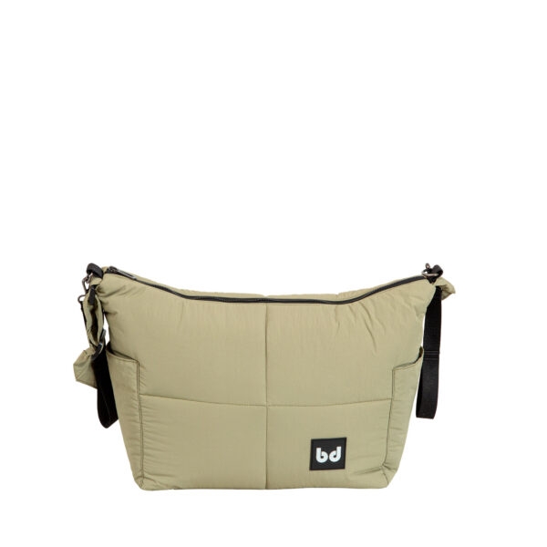 Urban bag con cambiador Grenoble 06 Verde 35x29x15  -  52x32 - Bimbidreams